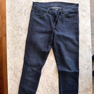Mott & Bow Indigo Blue Mid-Rise Skinny Jeans, Size 26